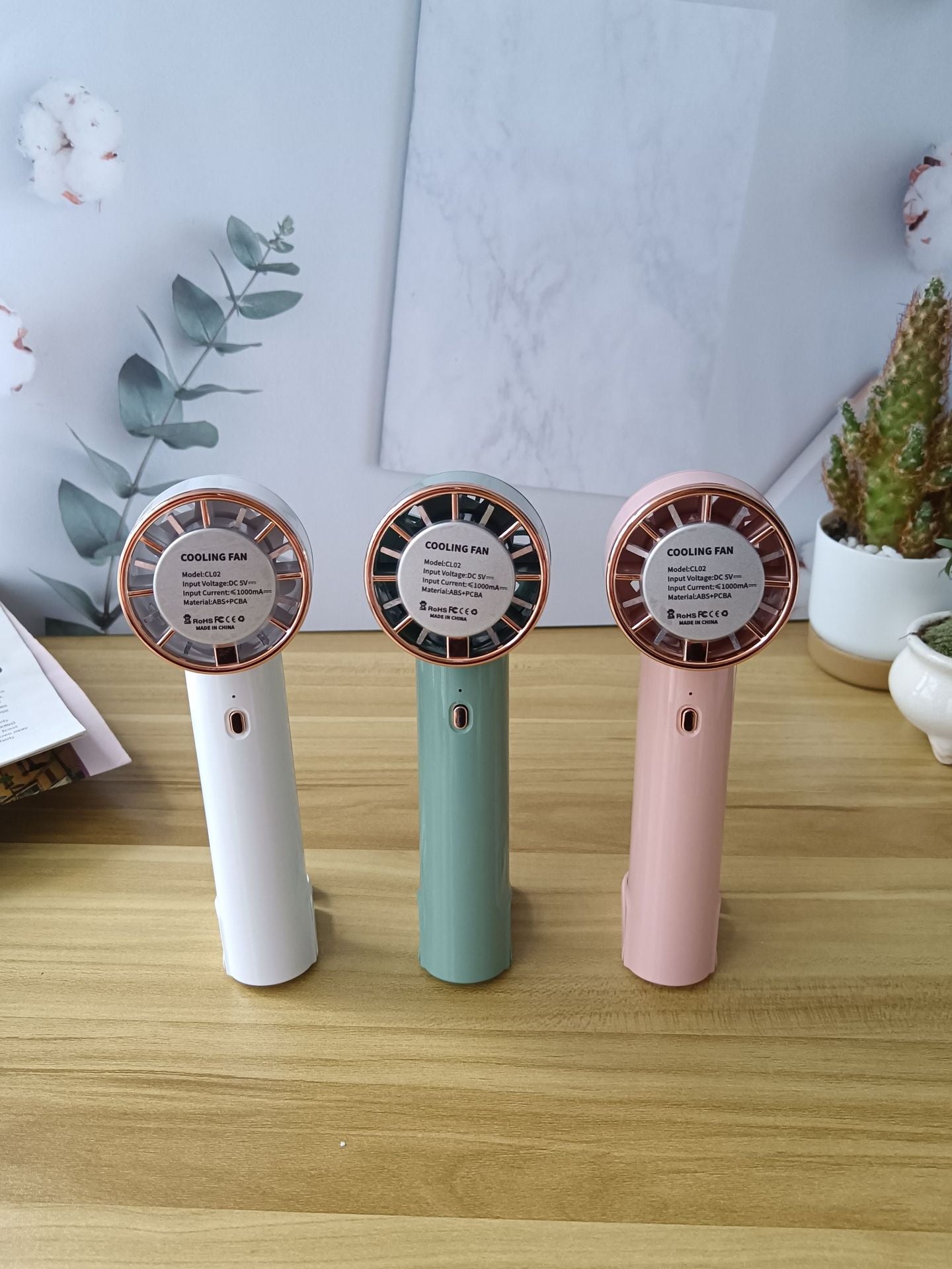 2000mAh Portable Mini Fan with Semiconductor Cooling