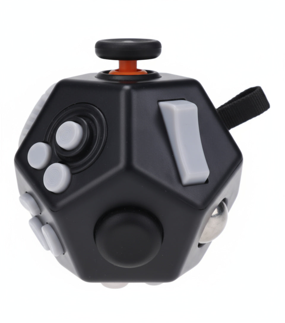 12-Sided Stress Relief Toy Cube