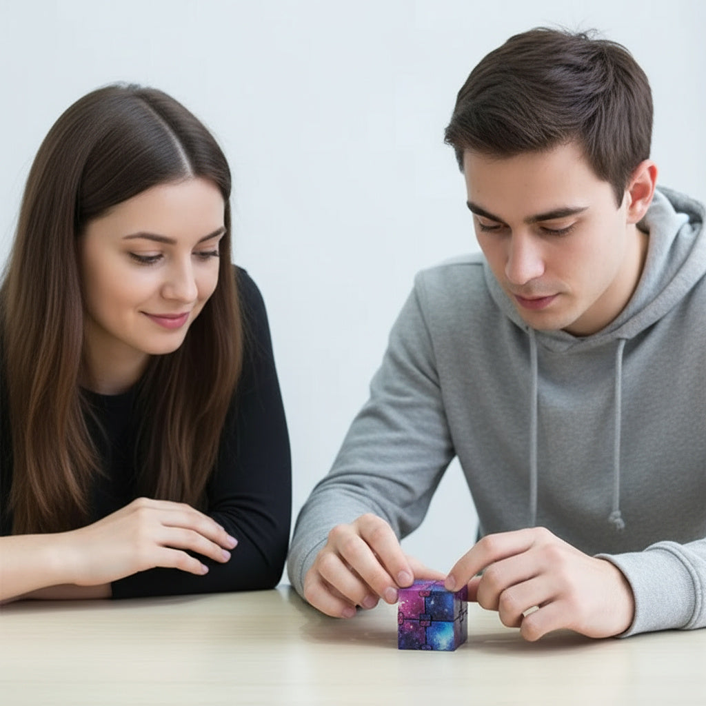 Infinity Cube Stress Relief Toy - Second Generation