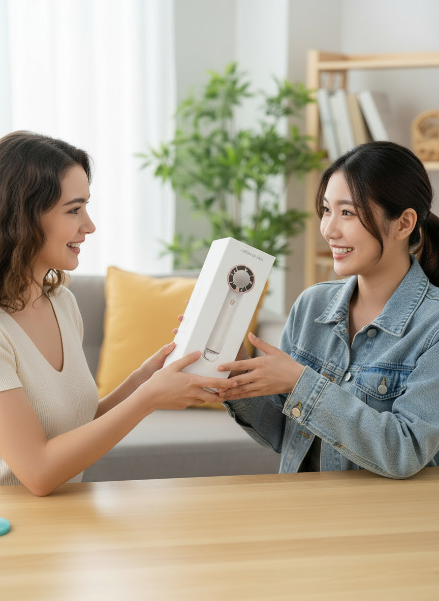 2000mAh Portable Mini Fan with Semiconductor Cooling