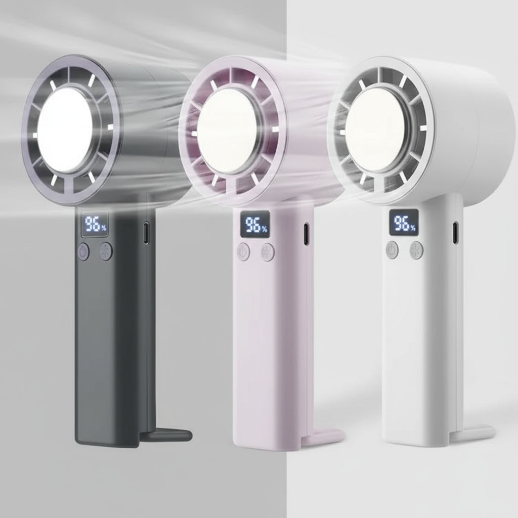 Portable Semiconductor Ice Cooling Fan