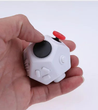12-Sided Stress Relief Toy Cube