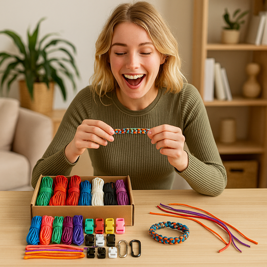 550 Paracord - Survival Paracord Bracelet Crafting Kits