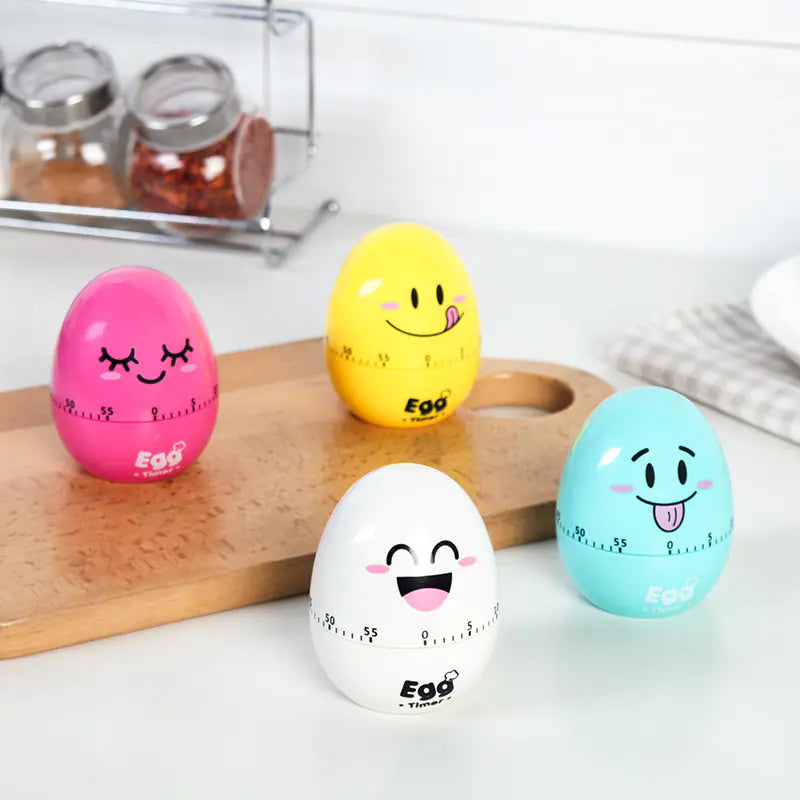 Cute Mechanical Wind-Up Alarm Clock Timer