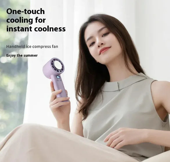 Portable Semiconductor Ice Cooling Fan