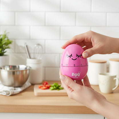 Cute Mechanical Wind-Up Alarm Clock Timer