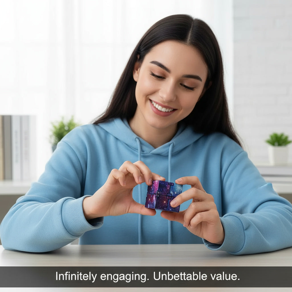 Infinity Cube Stress Relief Toy - Second Generation
