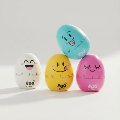 Cute Mechanical Wind-Up Alarm Clock Timer