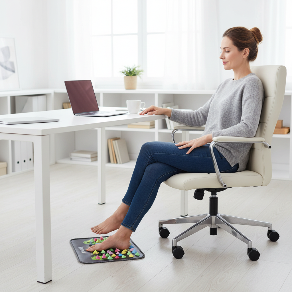 Walk Stone Foot Pain Relief Massager Mat