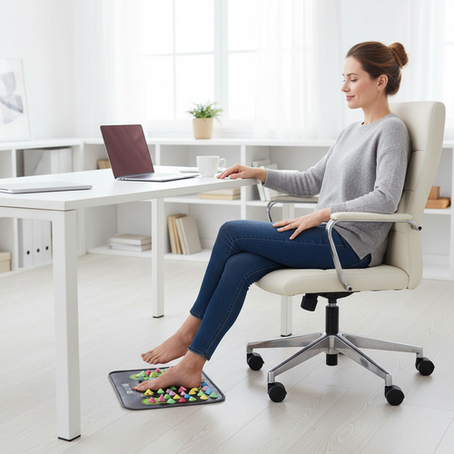 Walk Stone Foot Pain Relief Massager Mat