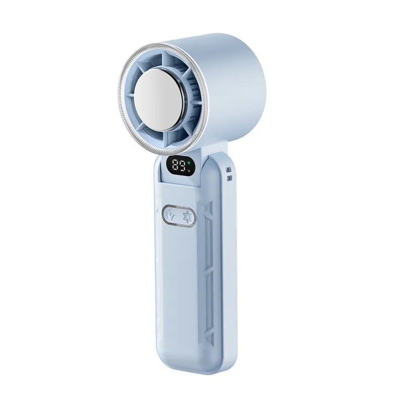 Semiconductor Ice Cooling Handheld Fan Foldable