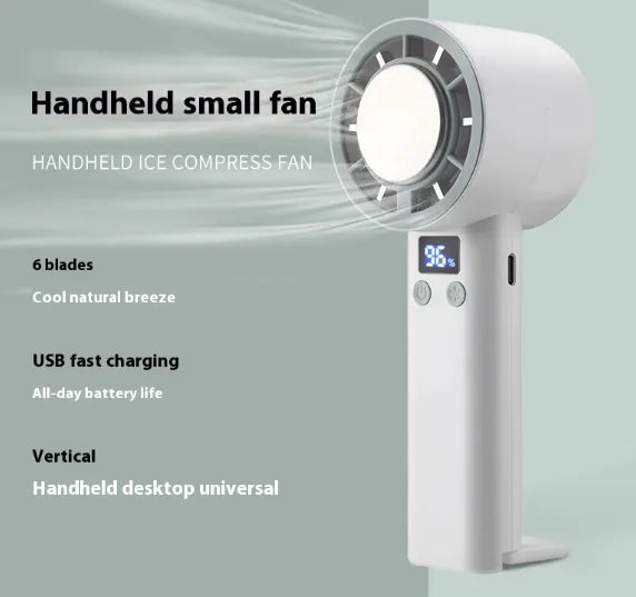 Portable Semiconductor Ice Cooling Fan