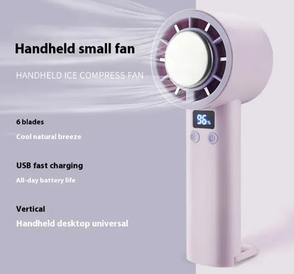 Portable Semiconductor Ice Cooling Fan