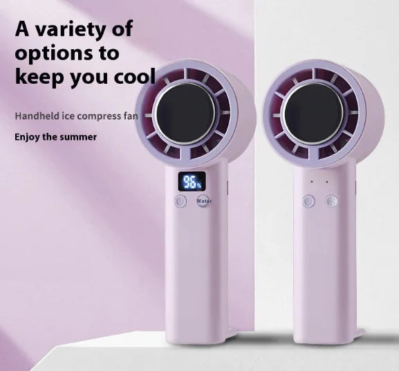 Portable Semiconductor Ice Cooling Fan